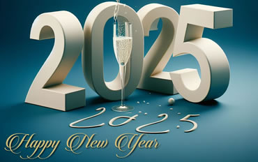 Best wishes happy 2025 with goblets in 2025